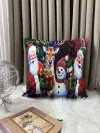 The high-quality Christmas throw pillows are fun and cute Item Picture